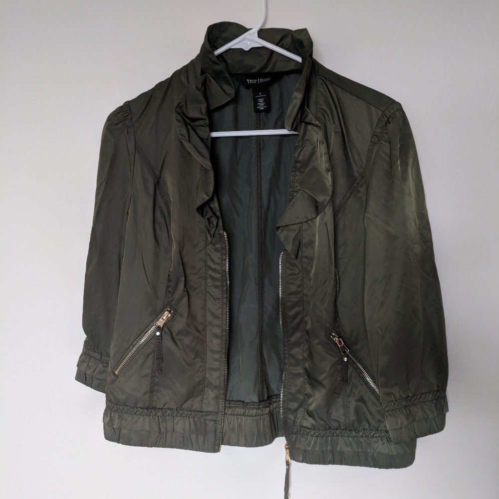 Utility Jacket with a Feminine touch