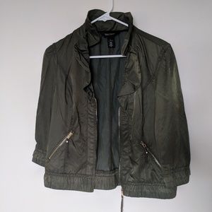 Utility Jacket with a Feminine touch