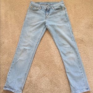 Light blue Levi’s 511 31x30