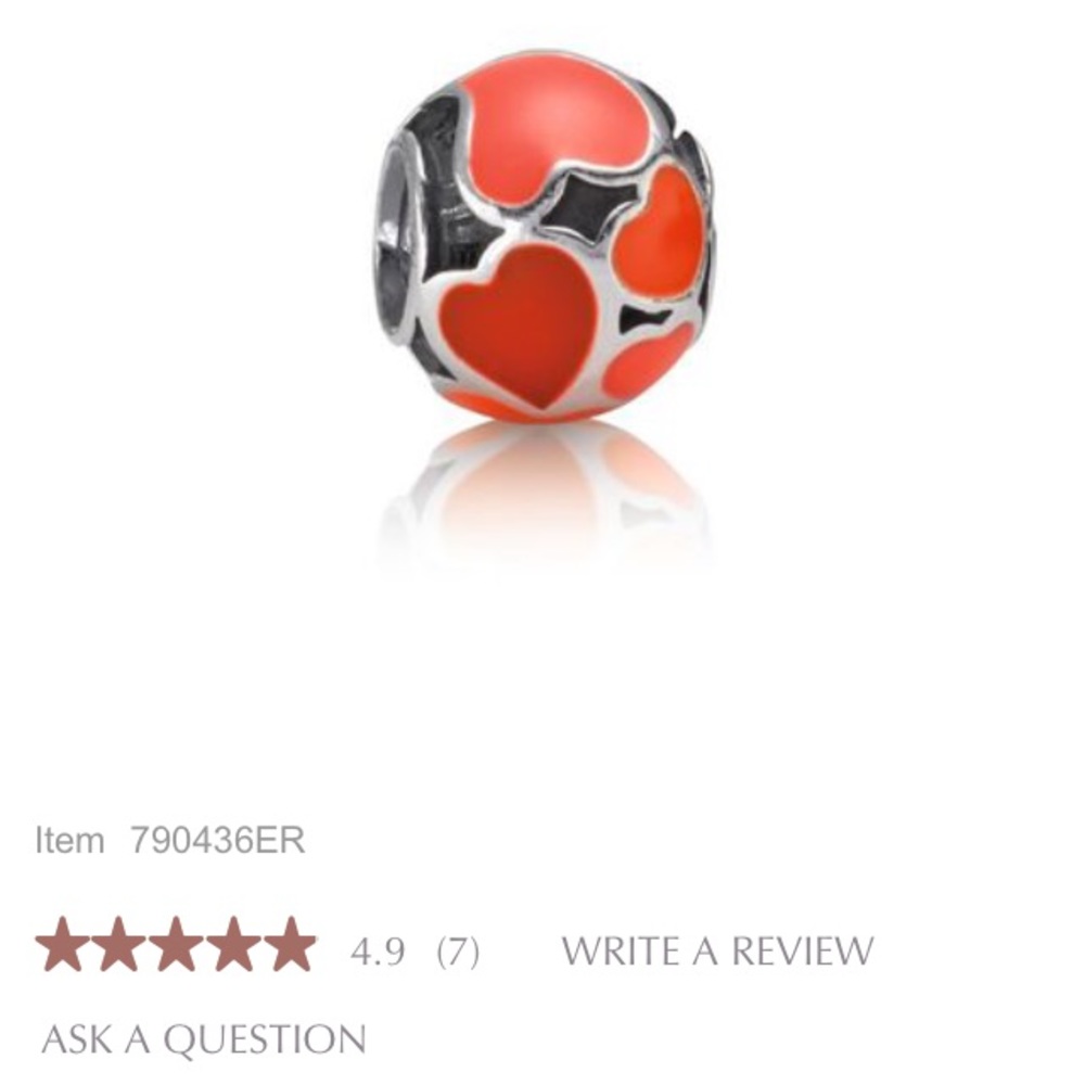 Pandora symbol of love charm ❤️
