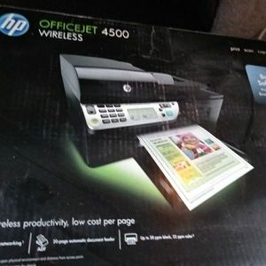Hp wireless printer/fax