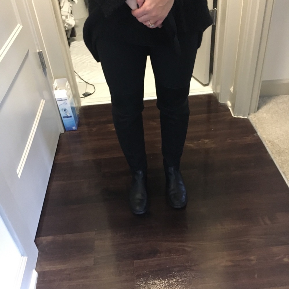 Black Tory Burch Over The Knee Boots