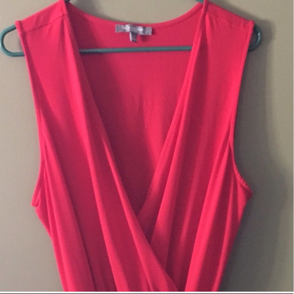 NY Collection 2x Cute Red Romper Good Condition!