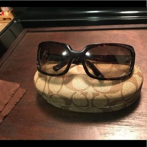 COACH Samantha Sunglasses (S425) Tortoise Green