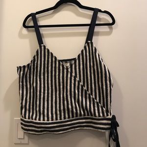 Madewell striped tank top