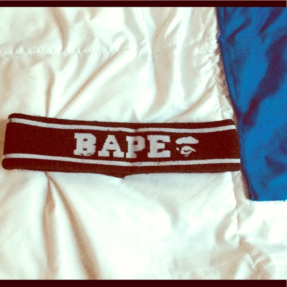 Bape head band willing to trade and negotiate