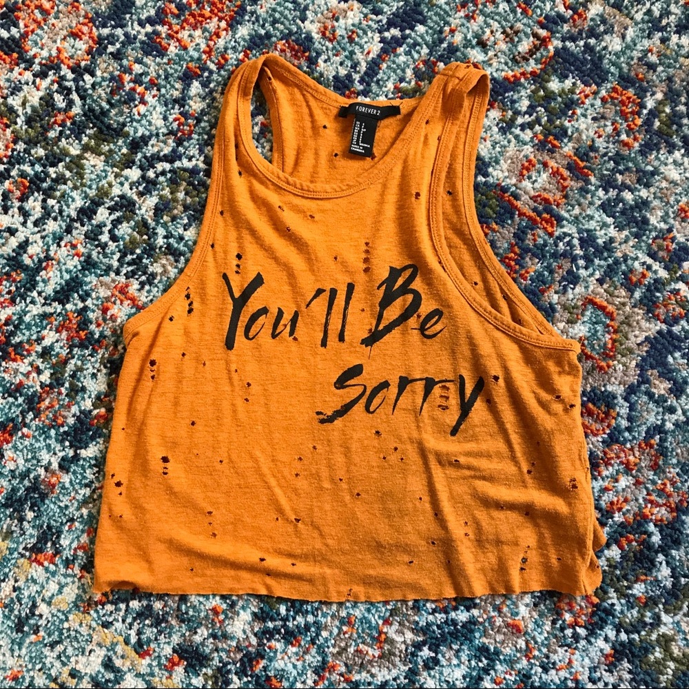 F21 Crop Top size S