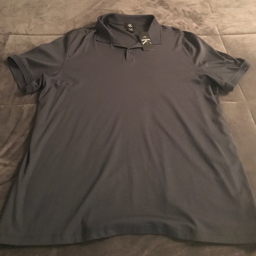 XL Calvin Klein gray polo