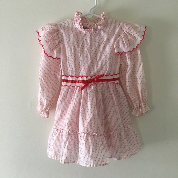 1980 little girl dresses