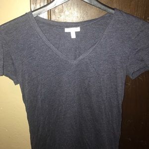 Navy blue basic tee shirt