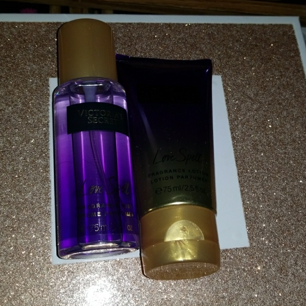 Victorias Secret love spell fragrance mist &lotion