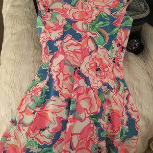 EUC Lilly Pulitzer Briella dress XS lucky charms
