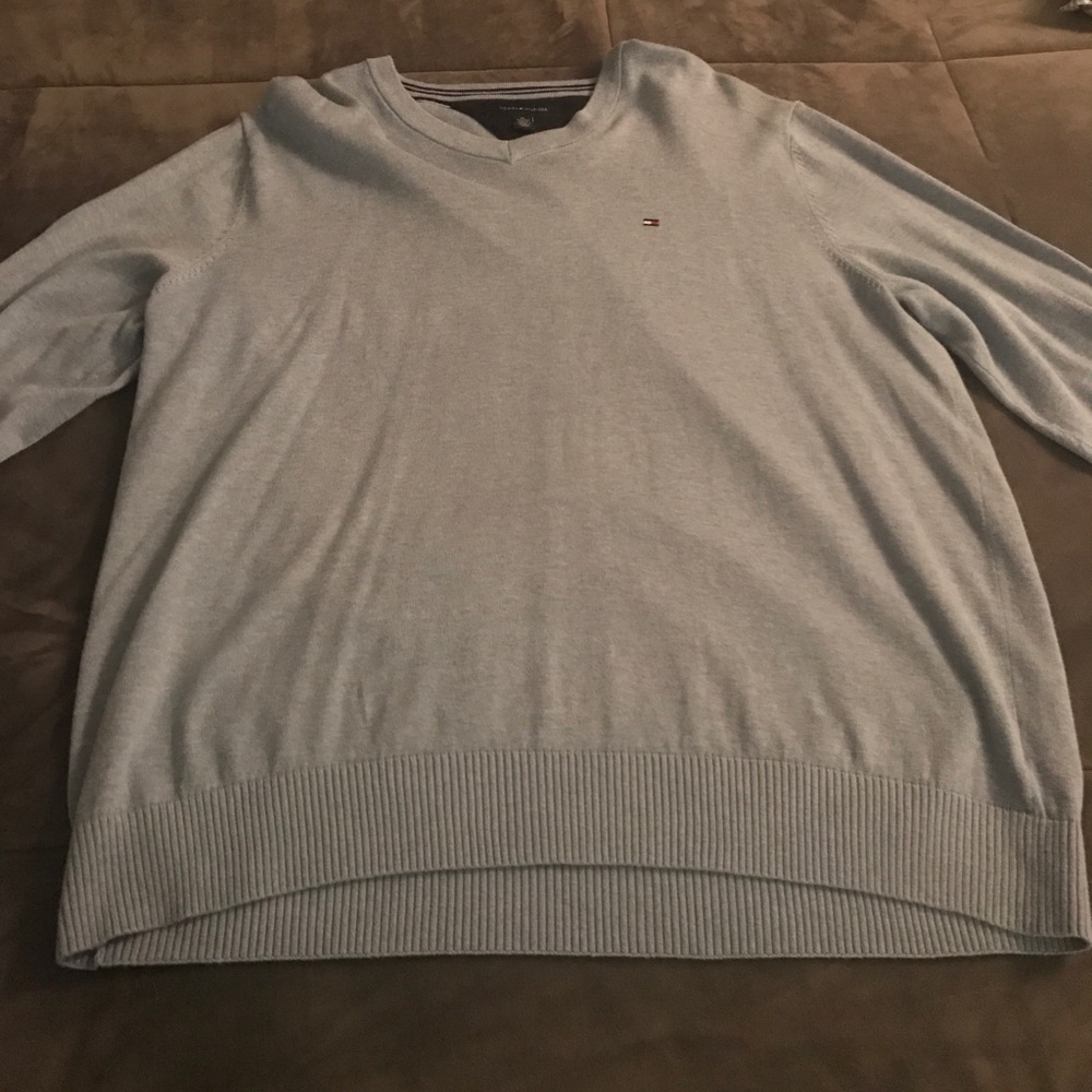 XL Tommy Hilfiger light blue sweater