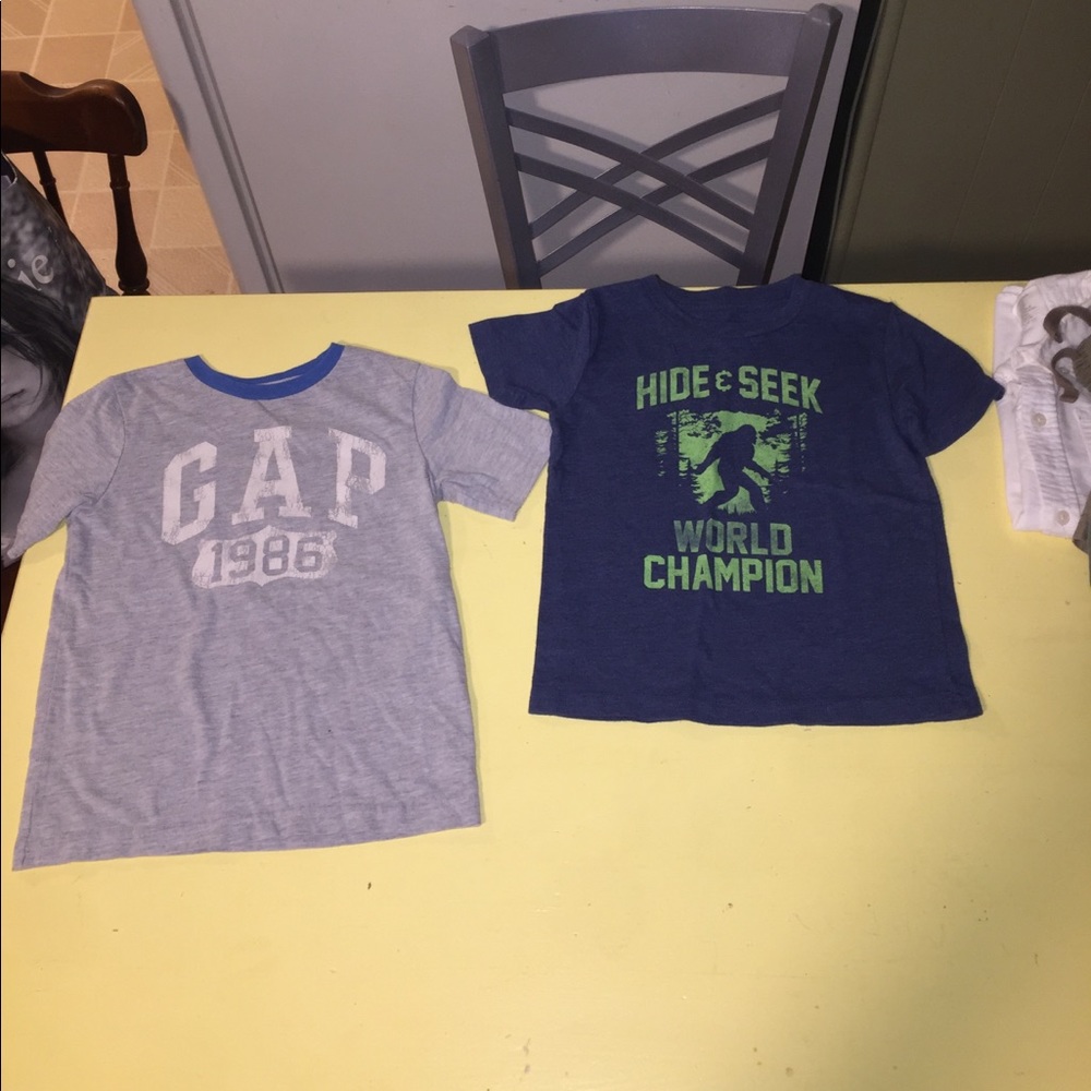 Boys Gap & Well Worn T-shirt bundle