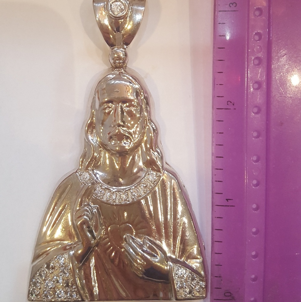 Sterling Silver w/CZ pendant