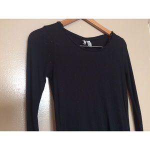 H&M Ribbed Long Sleeve Top