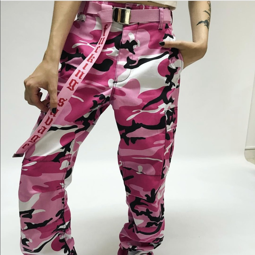 Pink Camo pants