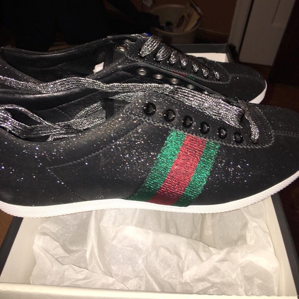 Gucci Glitters Sz 8 Worn 1x