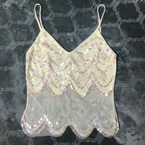 Bebe Sequin Tank ✨✨✨