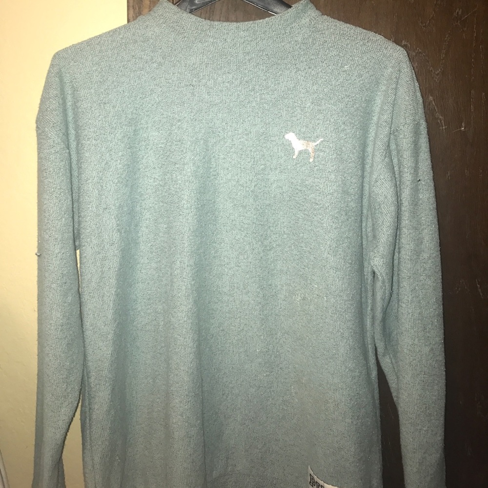 Green/blue Victoria's Secret PINK sweater