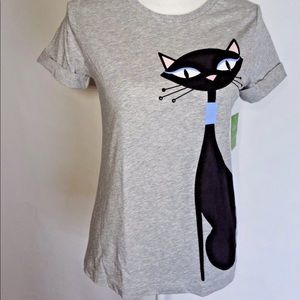 Kate Spade Cool Cat Tee Broome Street