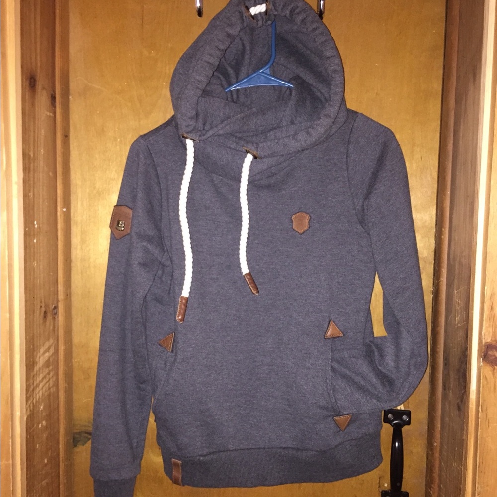 Naketano Darth VIII Anthracite Melange Hoodie