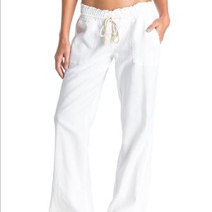 ROXY | OCEANSIDE | BEACH PANT | LINEN PANT |