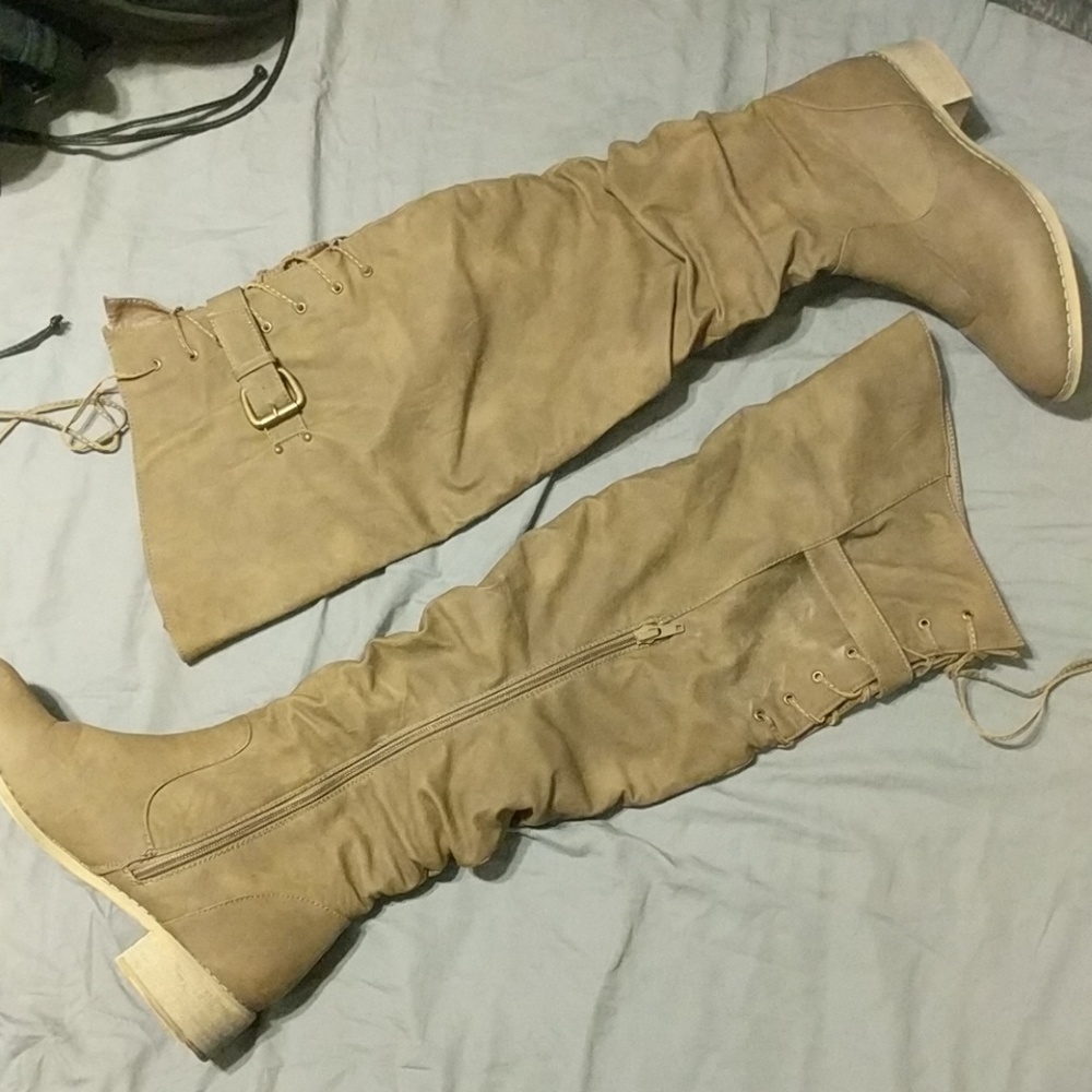 Over the knee boots