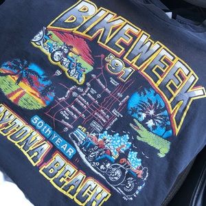 Vintage 1991 Harley Davidson Bike Week Tee