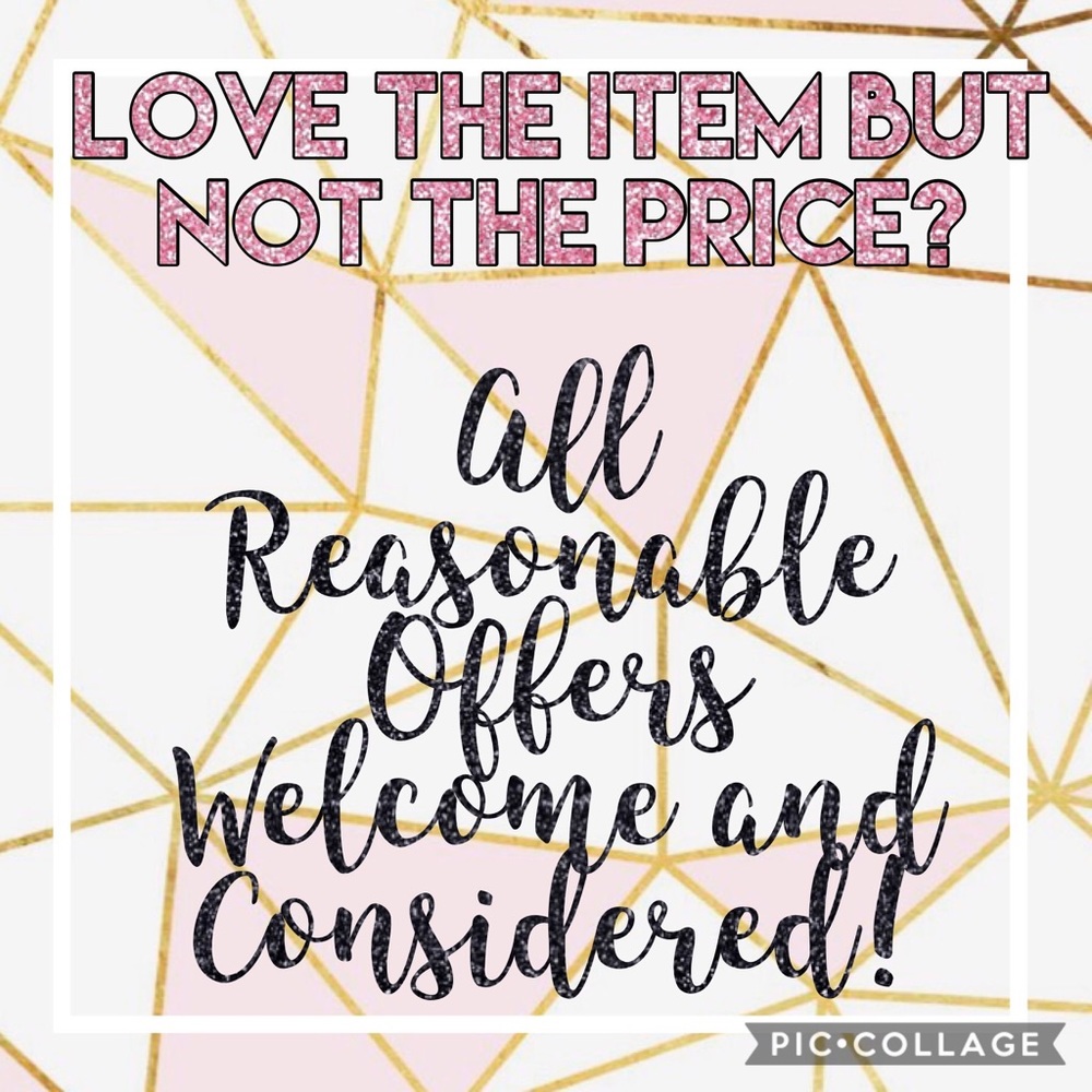 Feel free to make offers!