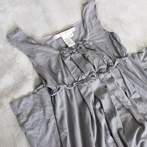 Max Studio Soft Flowy Dress in Grey