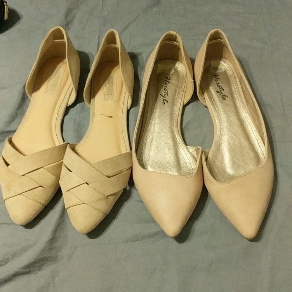Nude flats