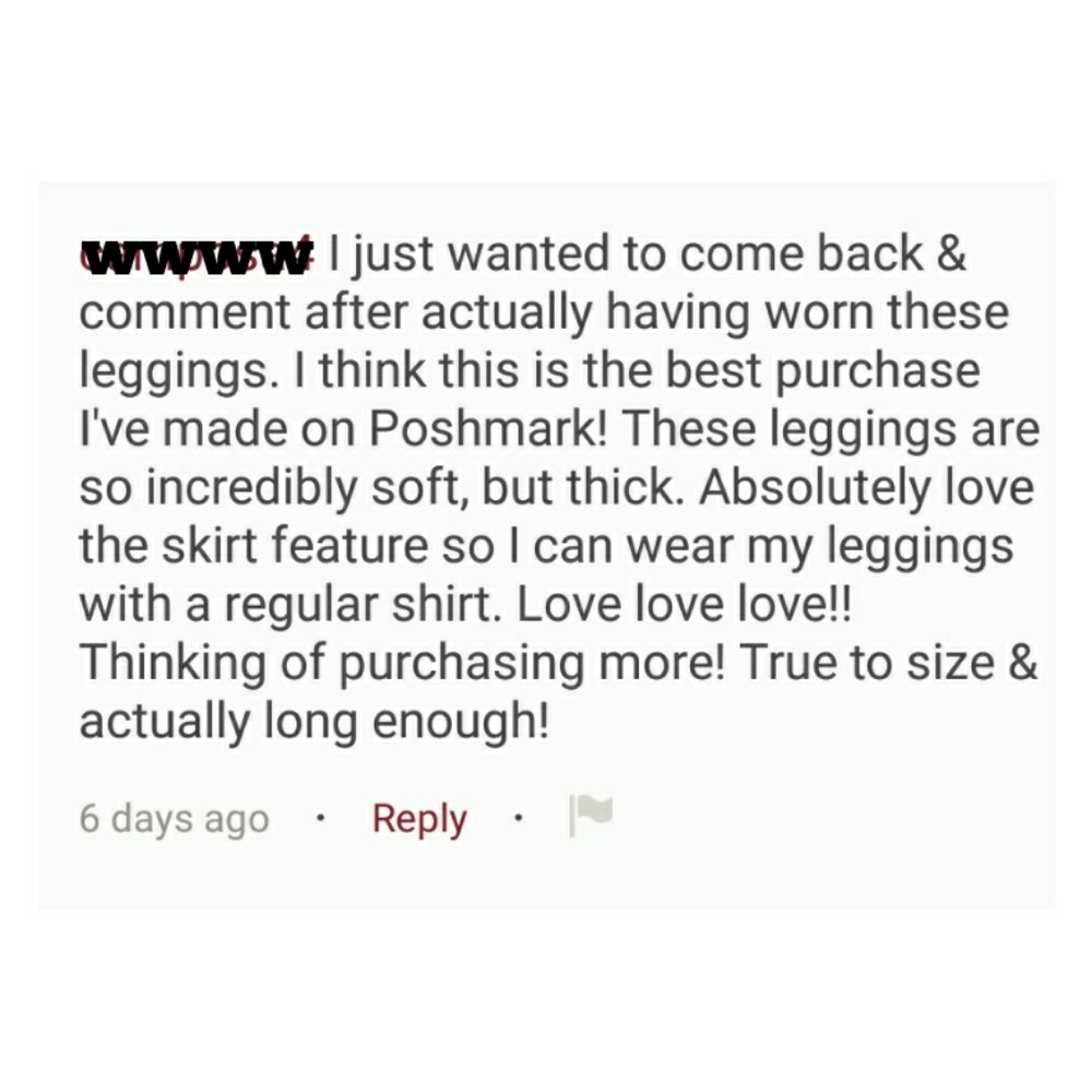 ❤ Top Rated Knit Skirt Leggings - Picture 2 of 3