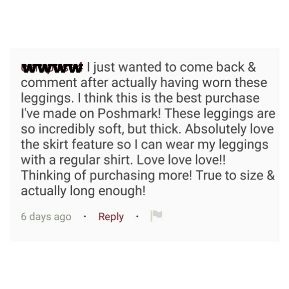 ❤  Top Rated Knit Skirt Leggings - Picture 2 of 3