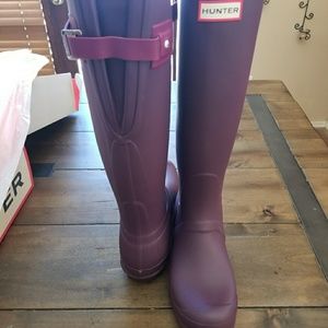 Brand new tall hunter boots-9