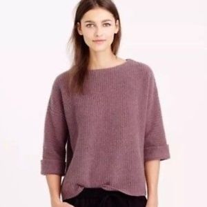 J Crew Roll-sleeve sweater Size XS B5920 no snags