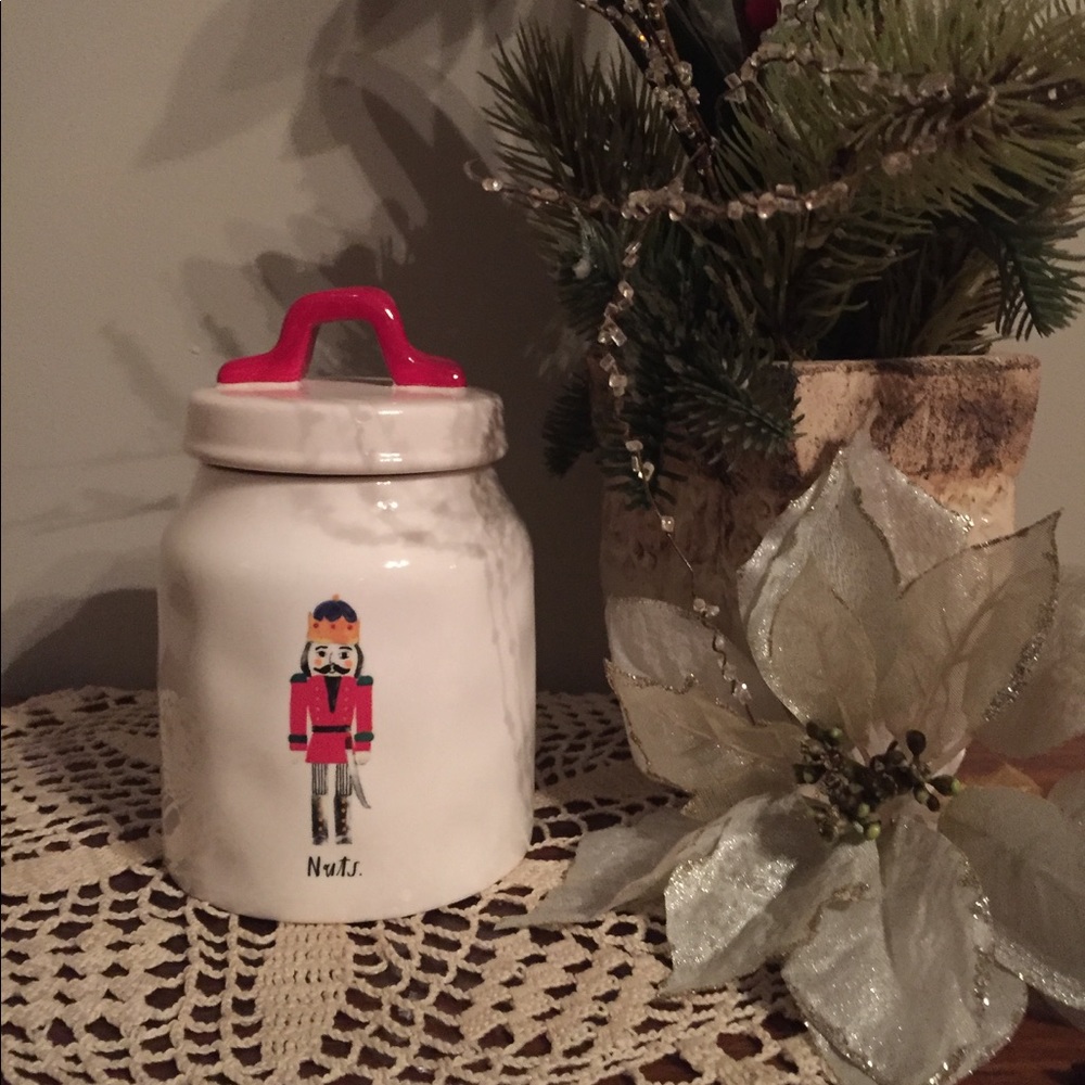 Rae Dunn Nuts Canister