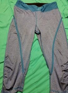 RBX blue cropped workout pants