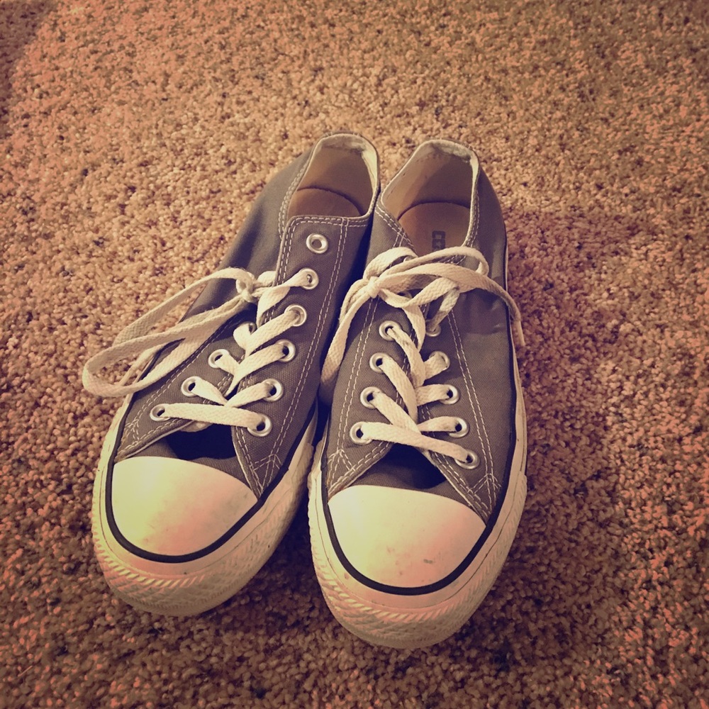 Gray Chuck Taylors