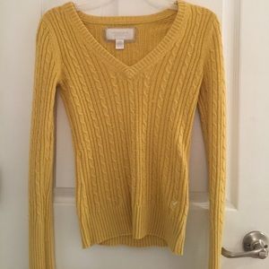 American eagle cable knit sweater
