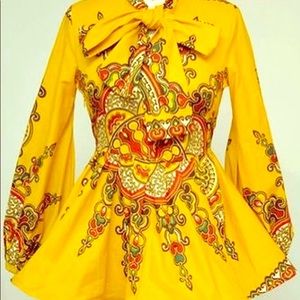 Yellow Peplum Blouse Top (see pink one too)!