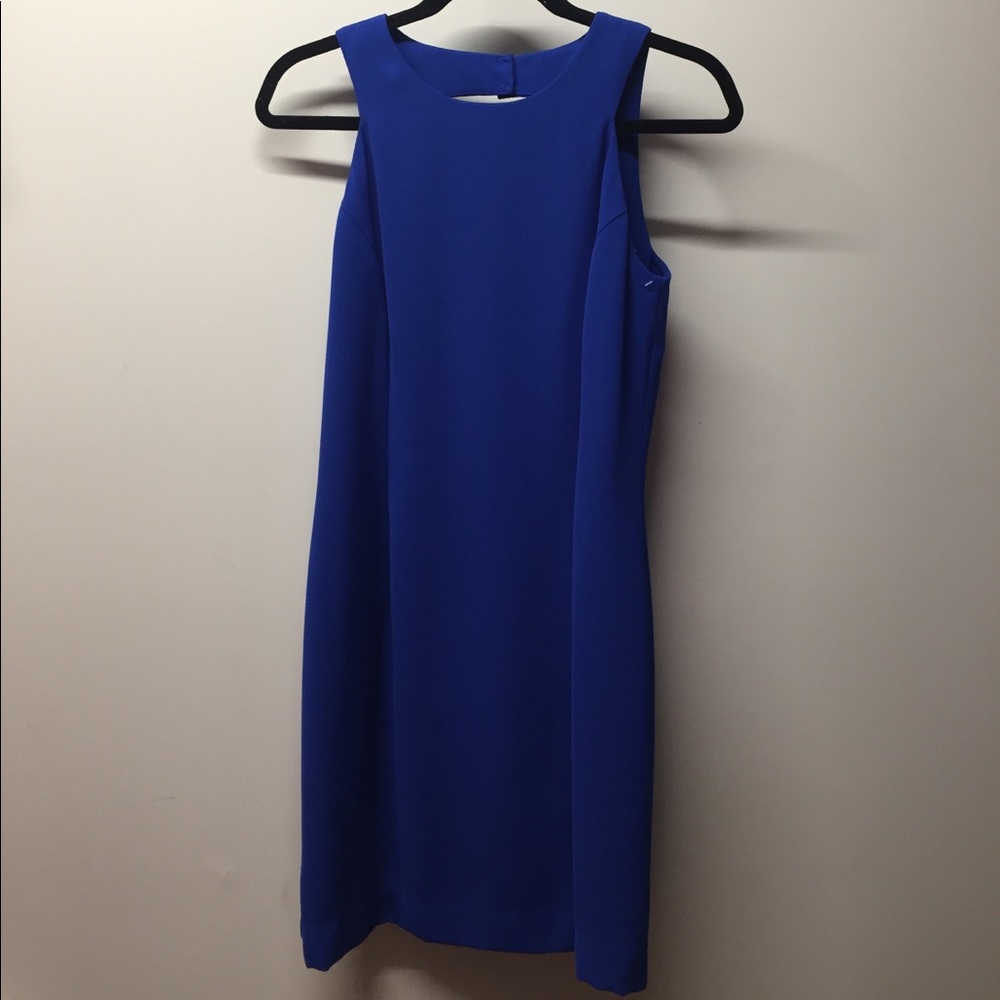 Adrianna Papell Royal Blue Sleeveless Dress