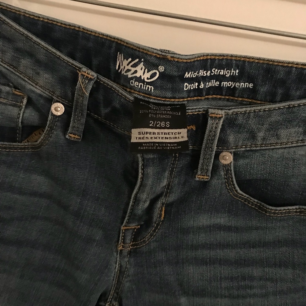 Mossimo Jeans - Mid-rise bootcut