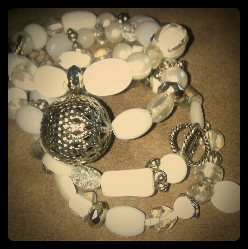 Handmade wrap bracelet