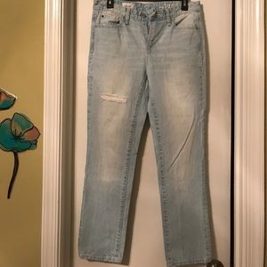 Straight leg, ankle length Gap 1969 jeans