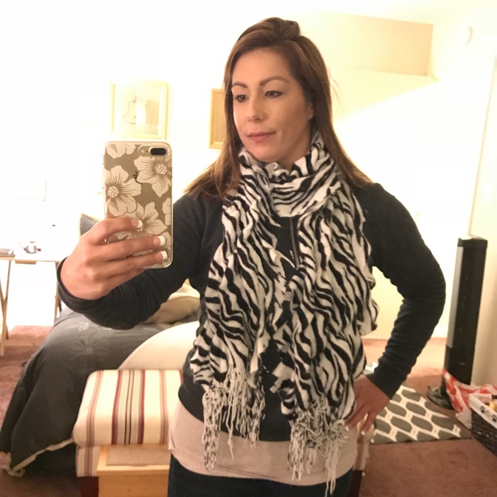 Zebra Scarf