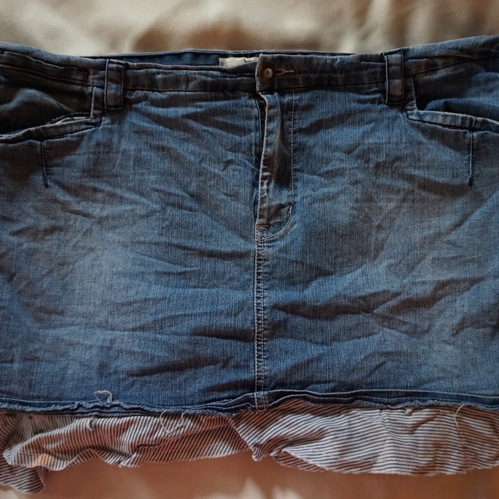 SALE!!!! Denim Jean Skort