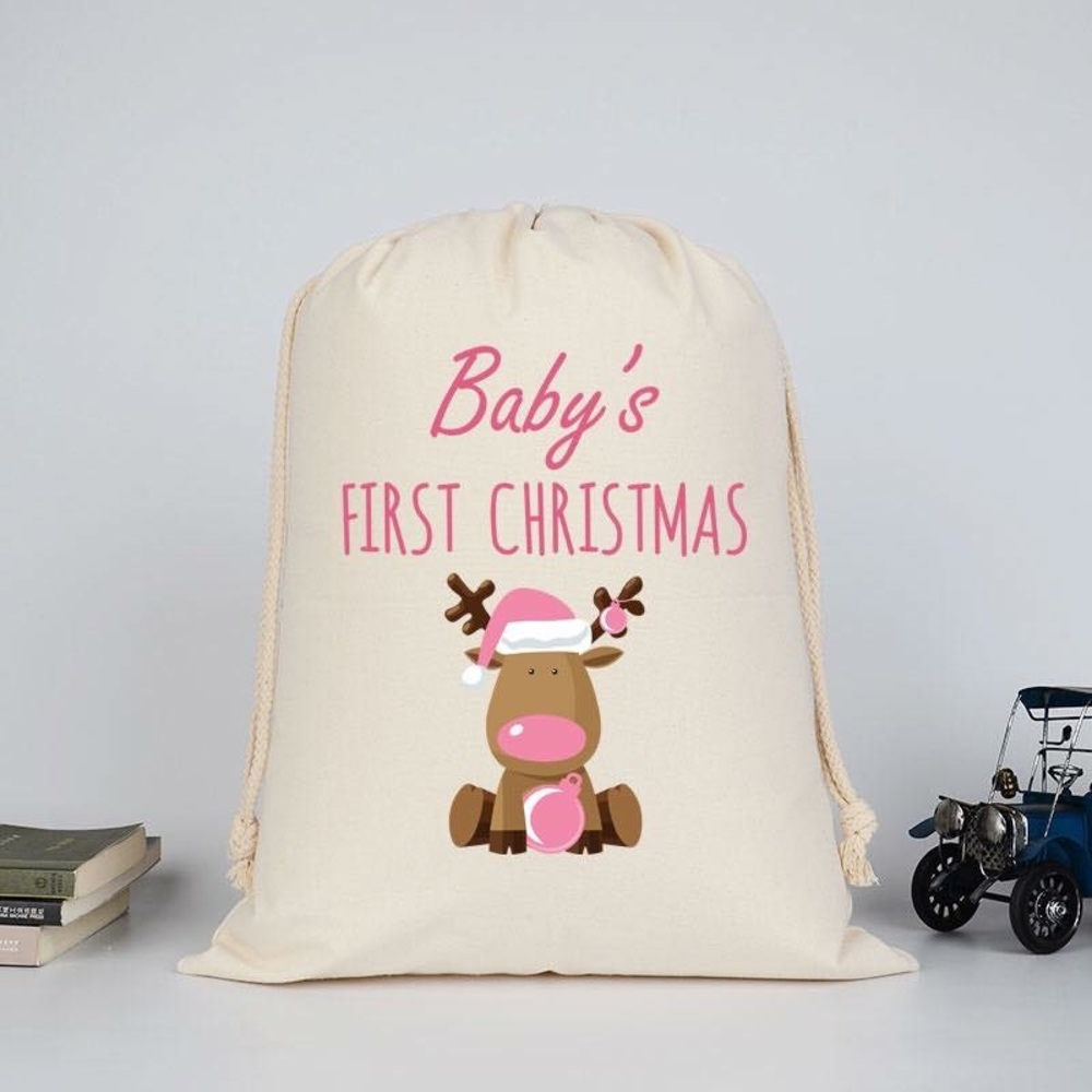 Baby's 1st Christmas Santa Sack | personalized 💝