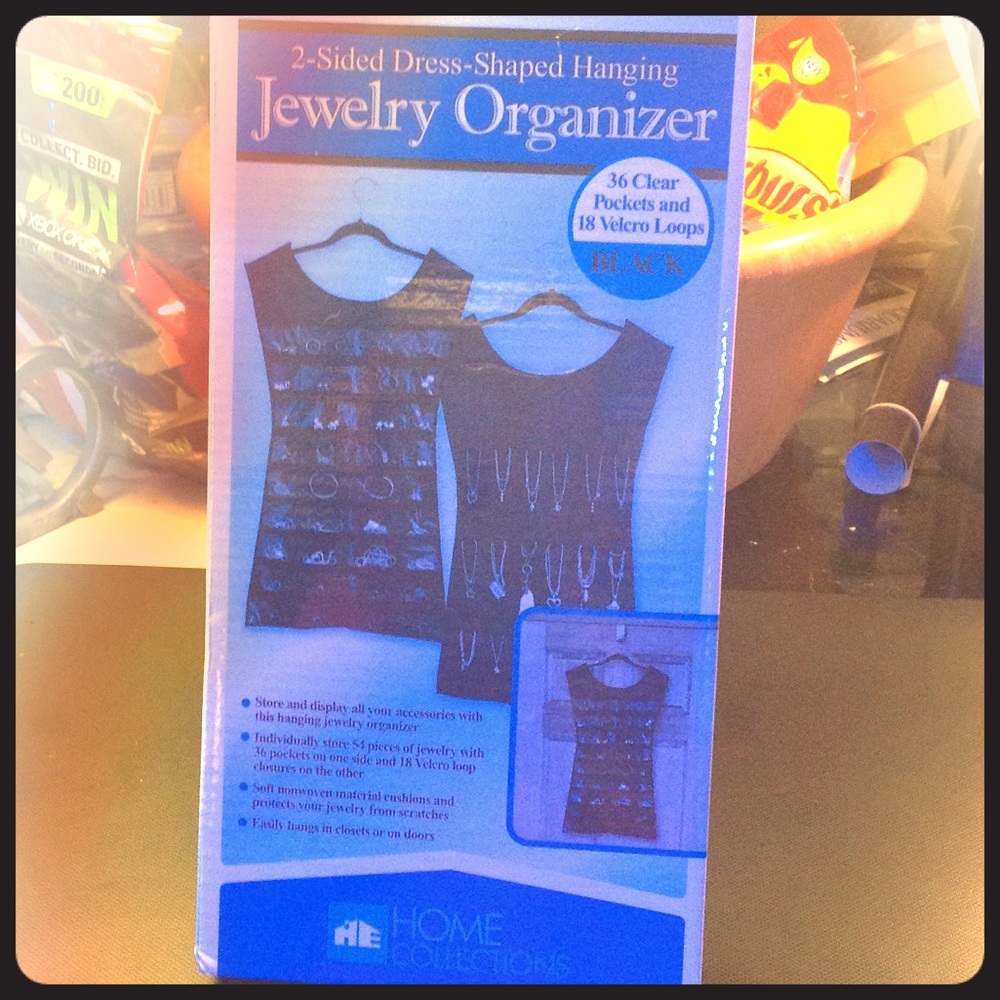 💥✨⚡️NIB⚡️✨💥  2-sided dress jewelry organizer