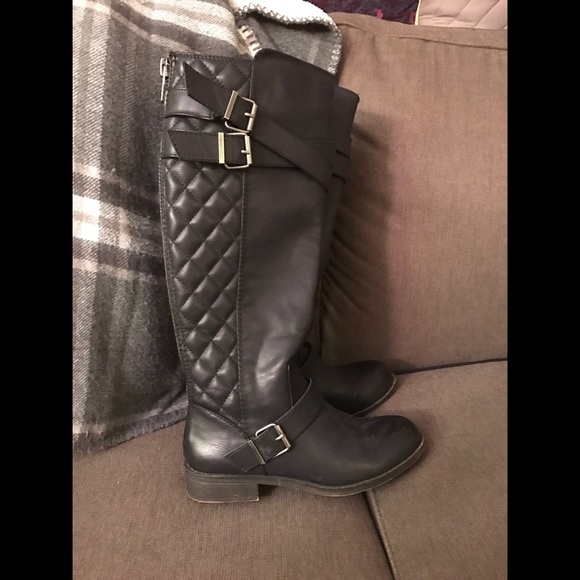 Madden Girl Shoes - Black Boots!